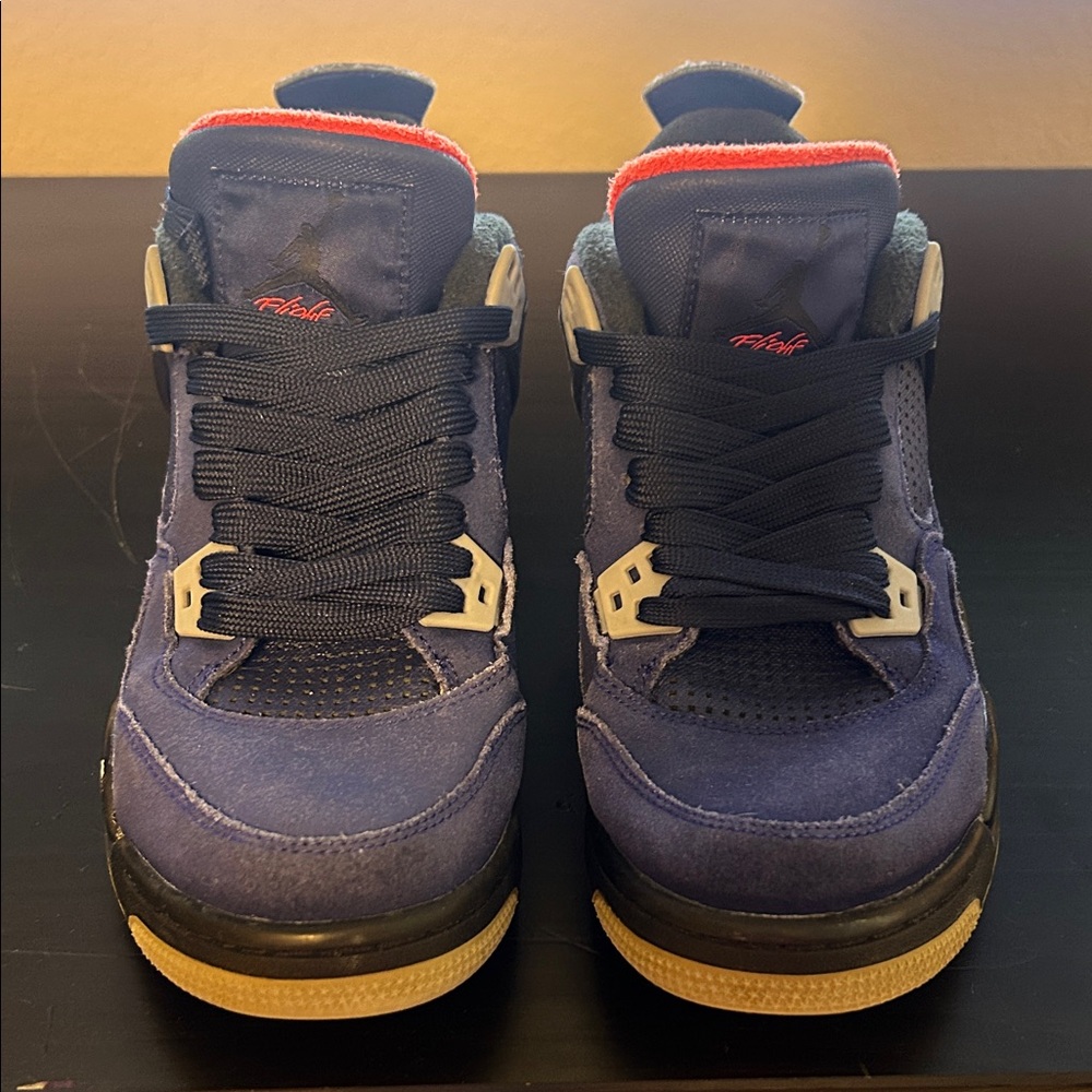 Jordan Kids Navy and Red Sneakers